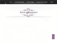 Tablet Screenshot of legacyweddingsutah.com